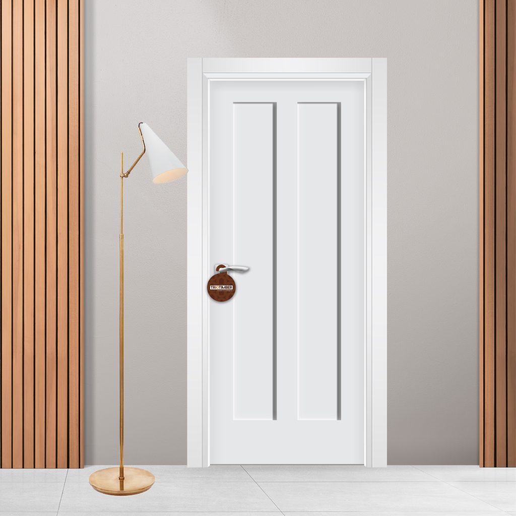 TrioTimber Shaker series interior door — factory-direct from T&uuml;rkiye