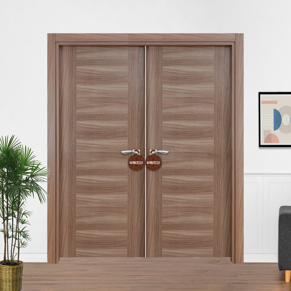 Double interior door — TrioTimber