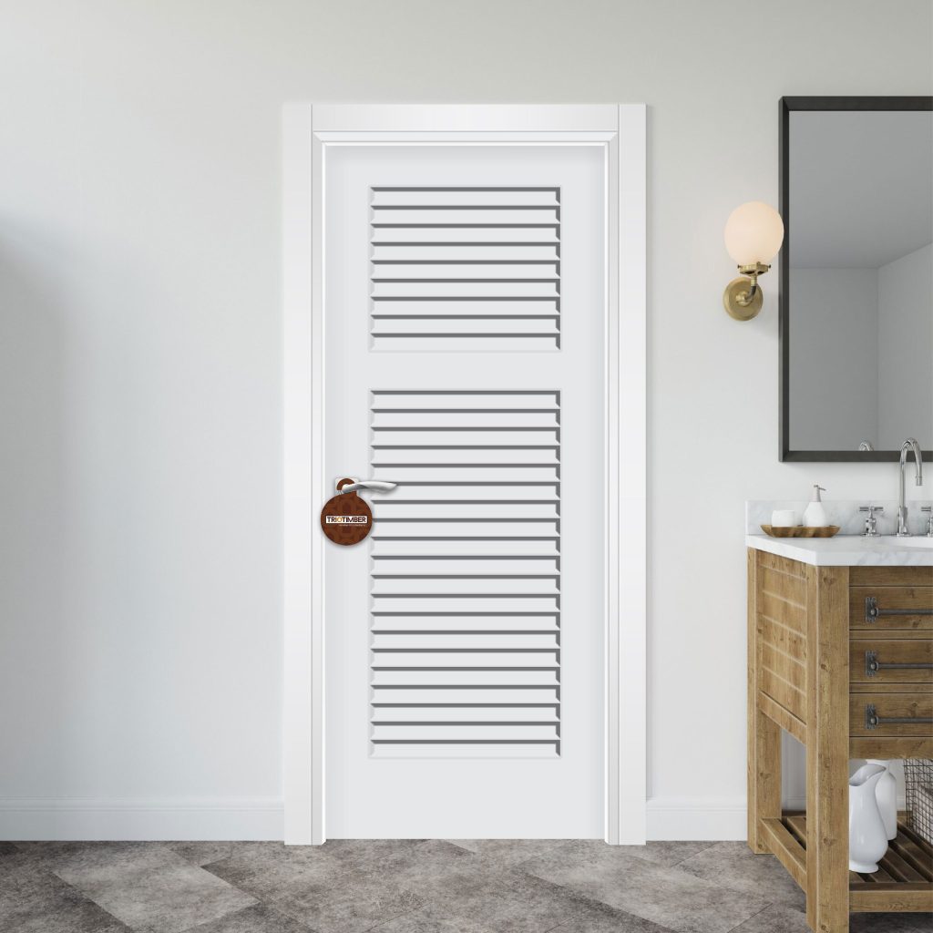 Louvered interior door — TrioTimber