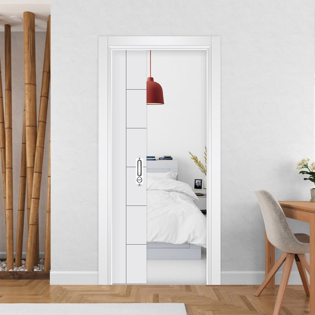 Pocket interior door — TrioTimber